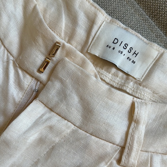 NORAH BUTTER LINEN PANT - Picture 3 of 5